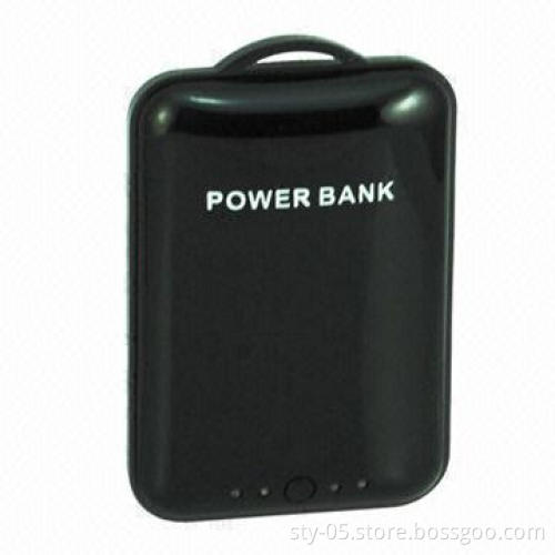Mobile power bank with 2000mAh, can charge iPhone/iPod and other smartphones